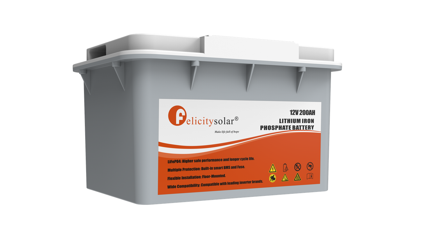 Акумулятор Felicity Solar FLA12200 - фото 3