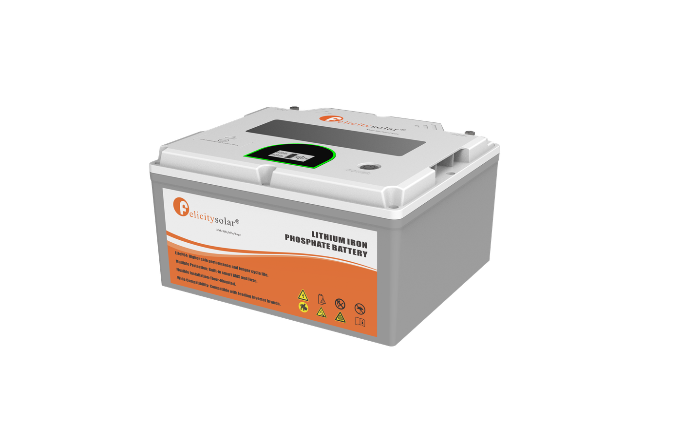 Акумулятор Felicity Solar FLA24100PG2 - фото 2